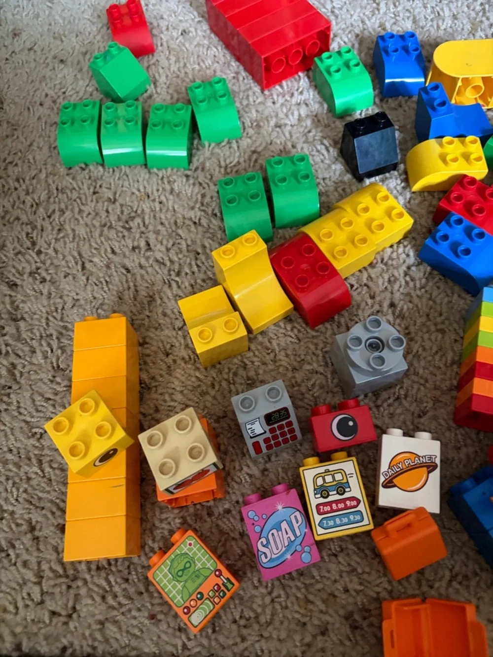 Lego Duplo colorful Building Block’s Specialty Pieces Mixed lot
